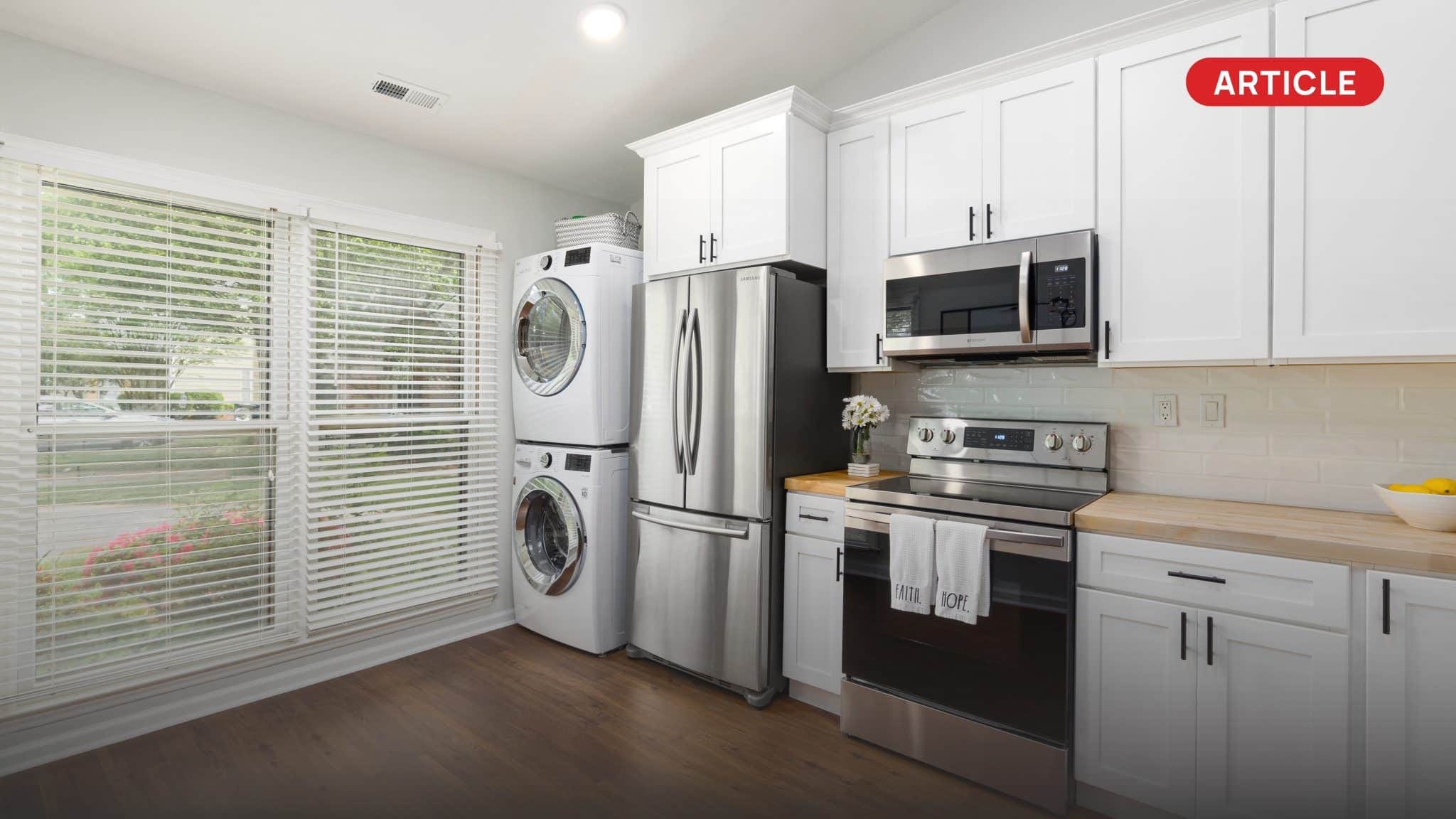 Modern kitchen appliances