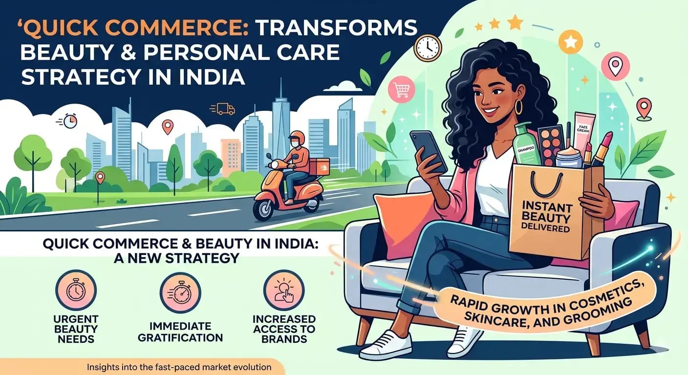 Beauty and Personal Care Strategy In India - Quick Commerce