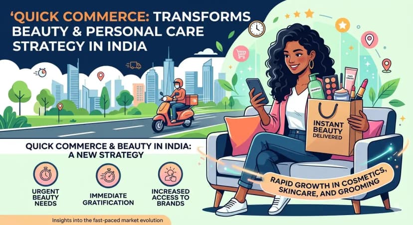 What Quick Commerce Means for Beauty & Personal Care Strategy in India?