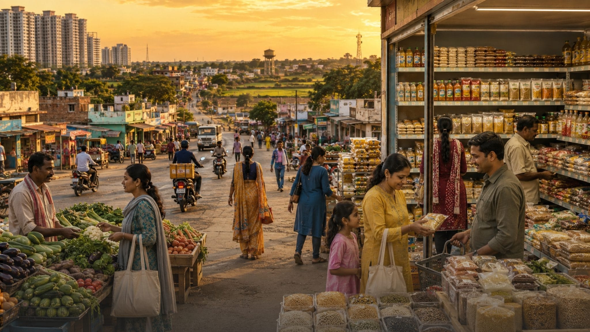 The Bharat Unlock: India’s Next Grocery Growth Engine Lies Beyond Quick Commerce